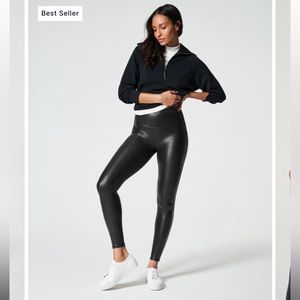 Spanx faux leather leggings